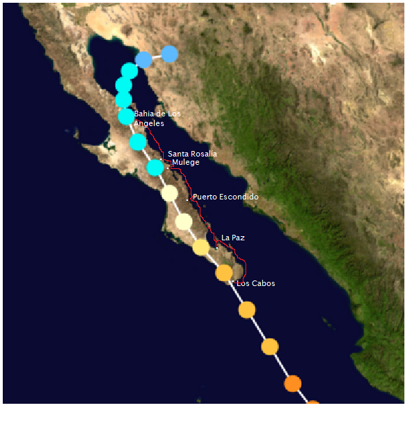 Mexico's Baja in hurricane path  The Arkansas Democrat-Gazette